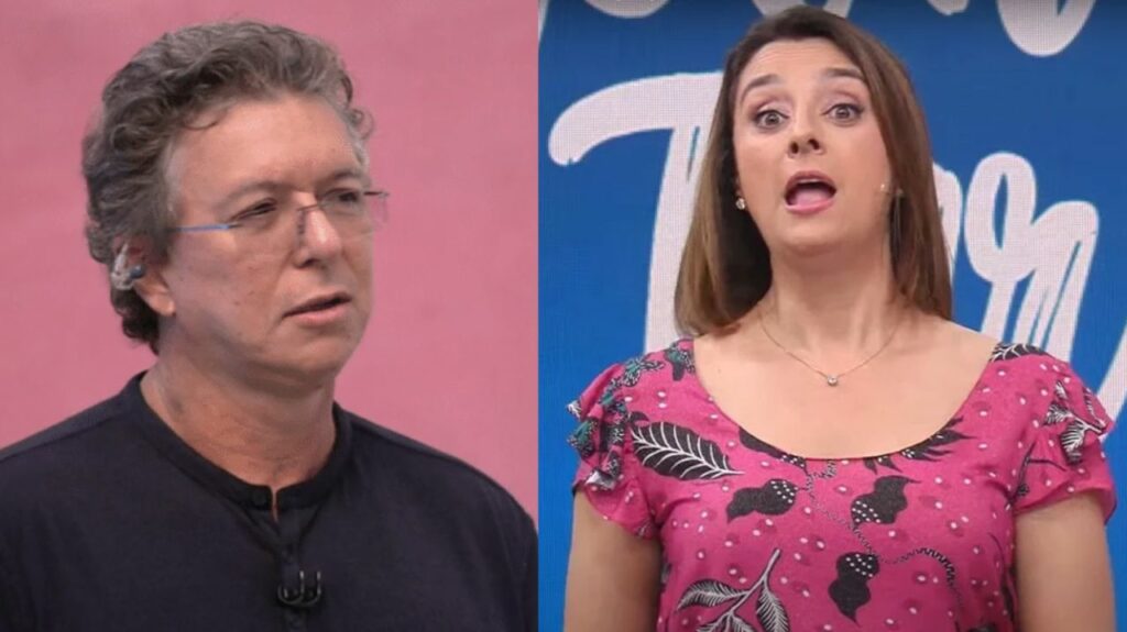 Boninho e Cátia Fonseca (Foto: Reprodução)