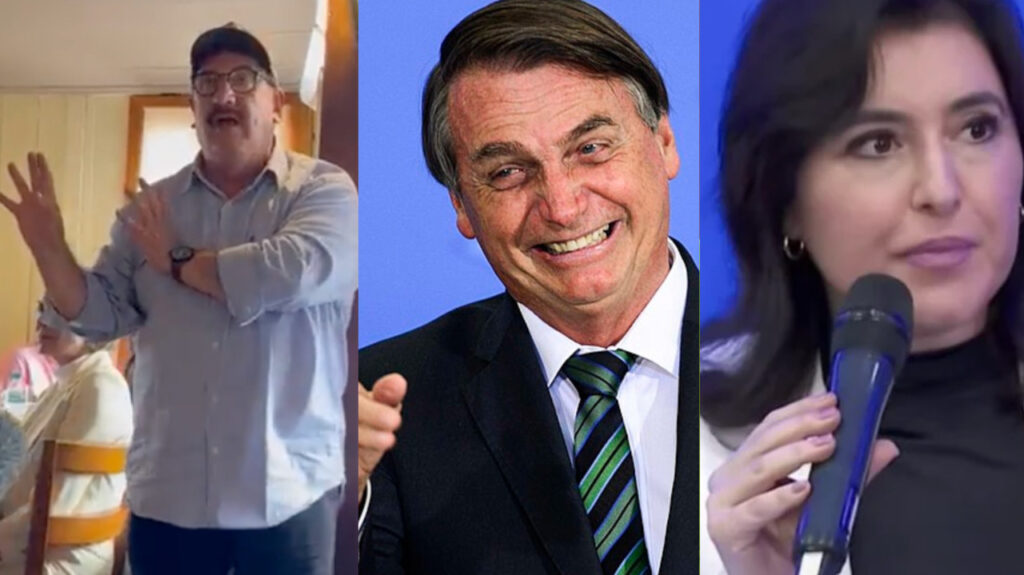 Ratinho pede votos a Jair Bolsonaro e critica Tebet