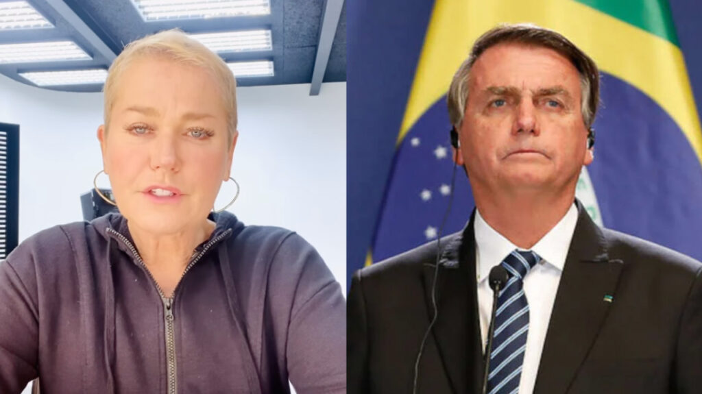 Xuxa grava vídeo contra Bolsonaro