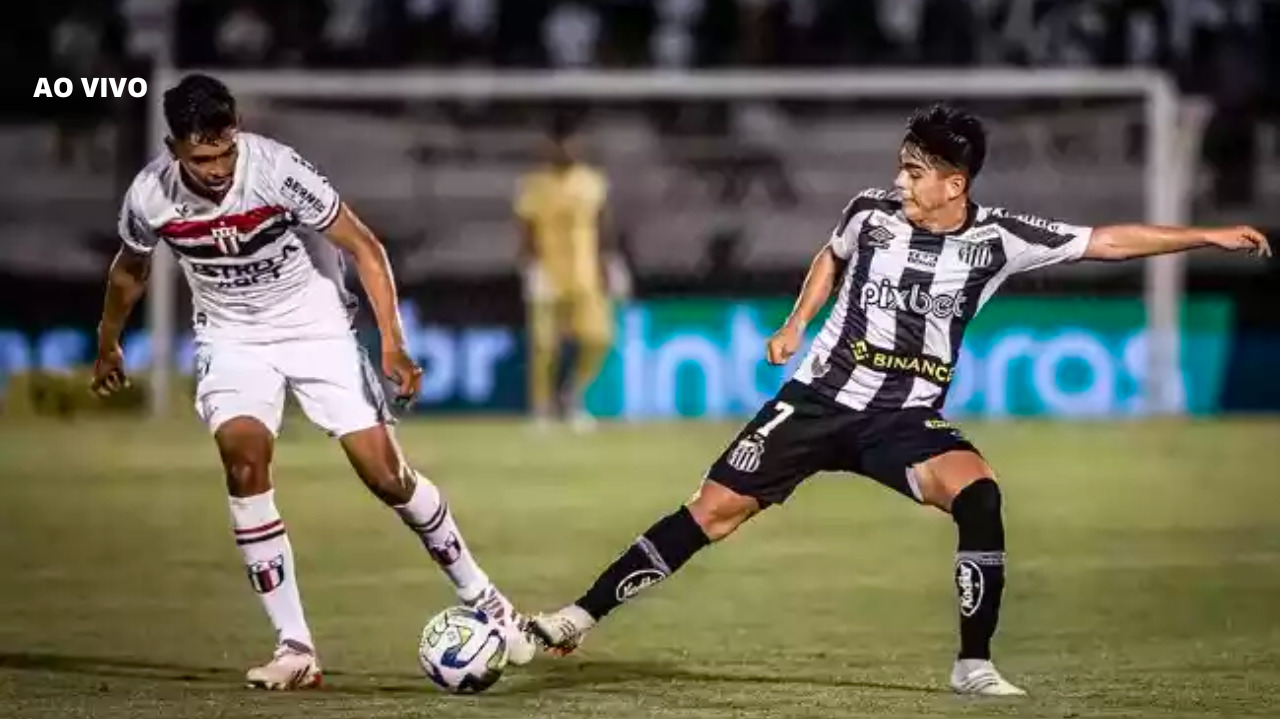 Santos x Botafogo SP ao vivo