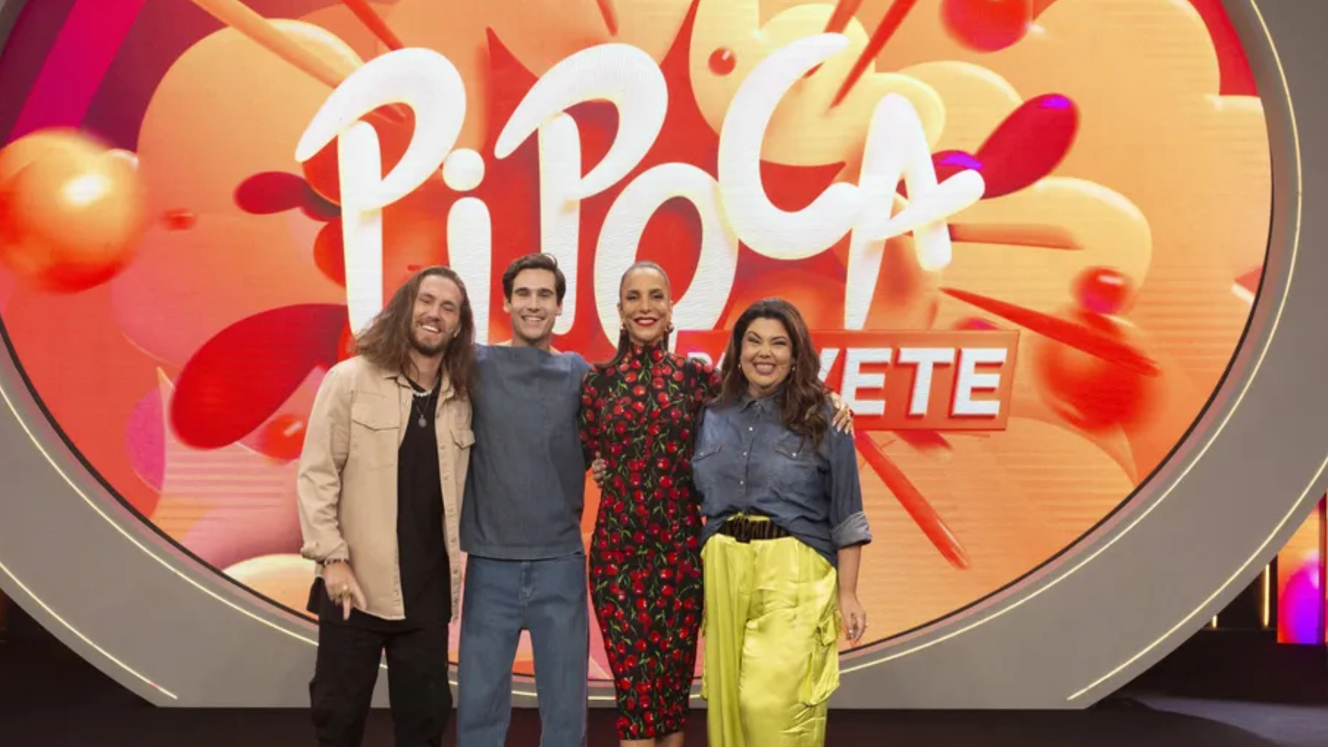 Vitor Kley, Nicolas Prattes e Fabiana Karla são convidados do Pipoca da Ivete