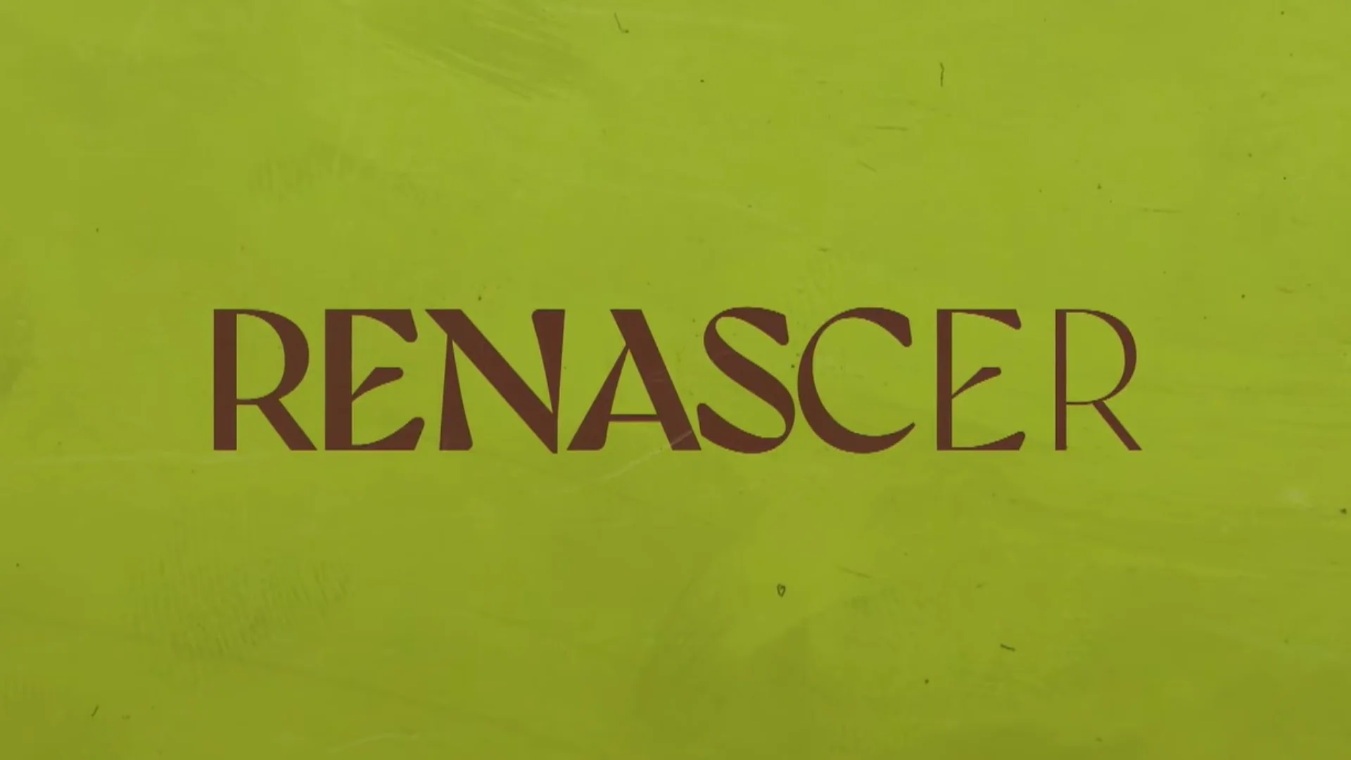 Logotipo da novela Renascer