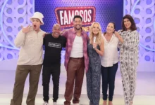 Margareth Serrão, Dinho Jr, Yarley Ara, Toninho Tornado e Narcisa no Famosos da Internet no programa Eliana